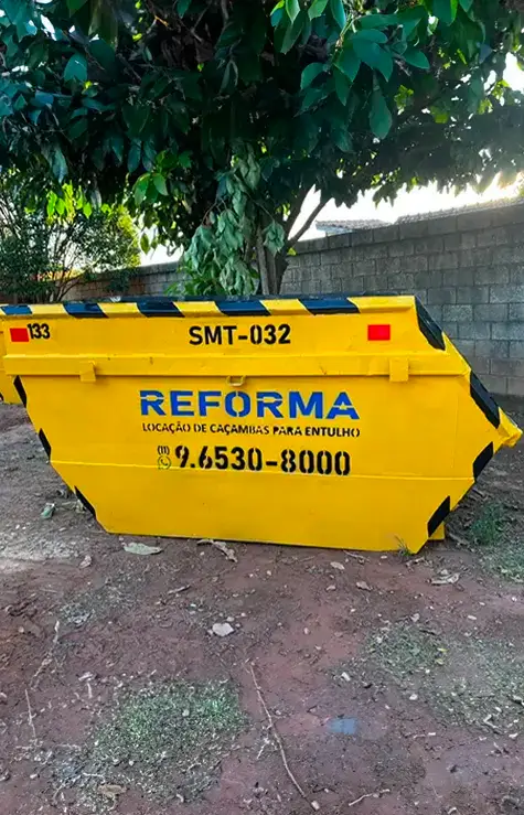 Caçamba de 3m³